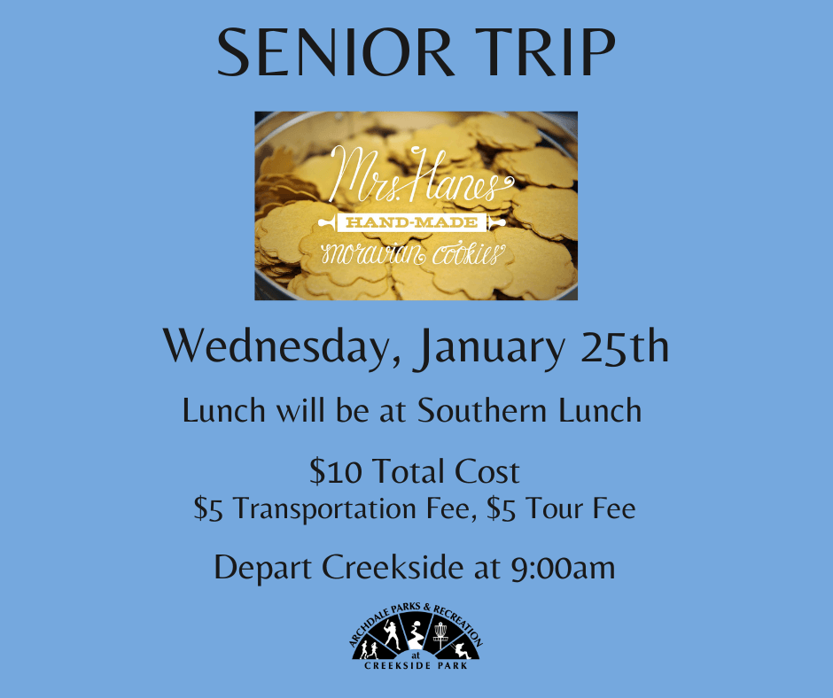 January Senior Trip