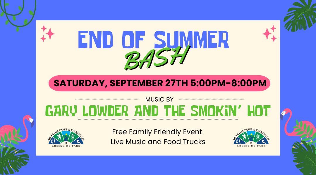 End of Summer Bash