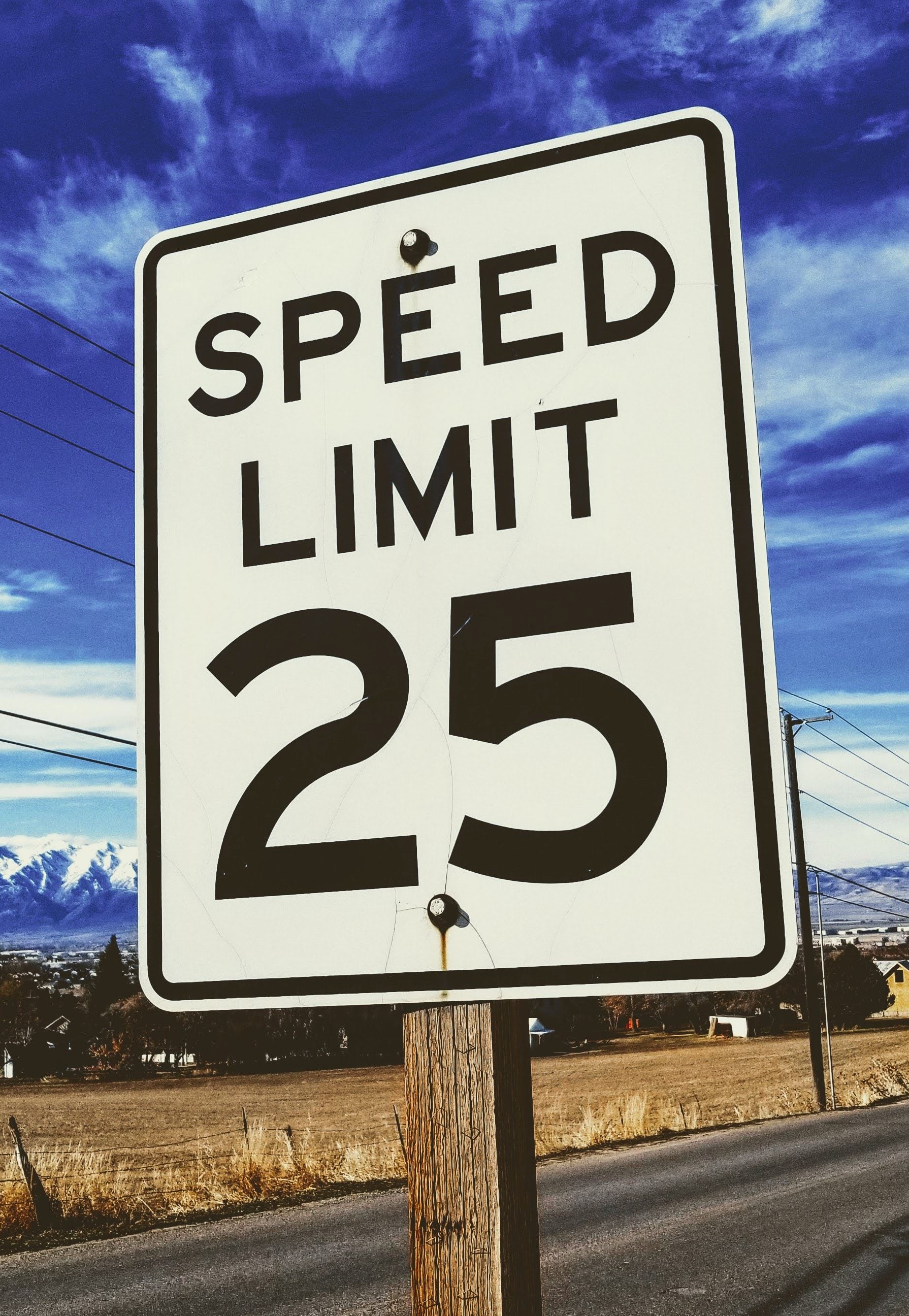 Speed Limit Sign