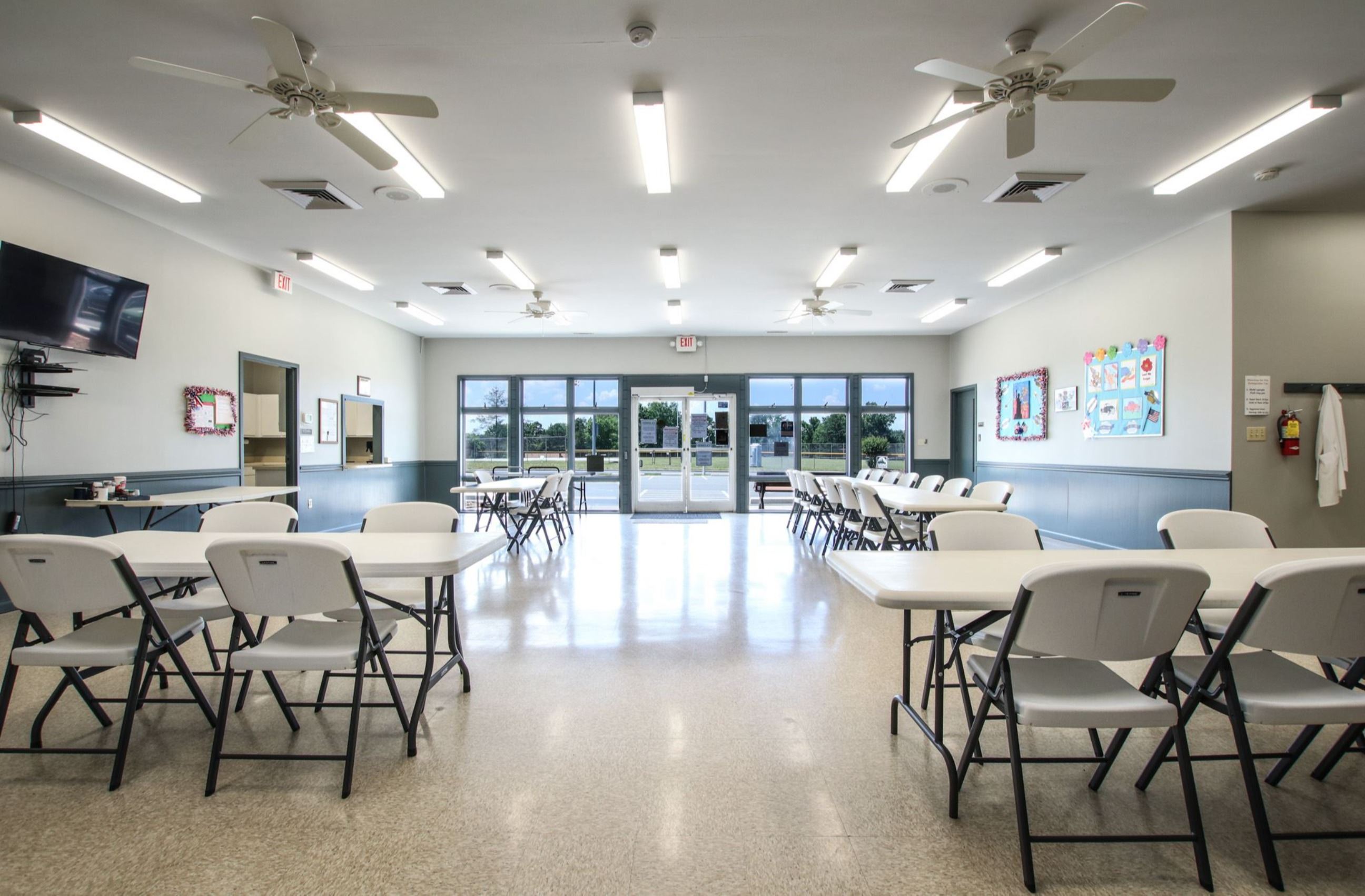 Senior Center Back View