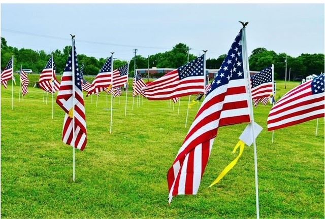 Field of Honor 2024 at Creekside park